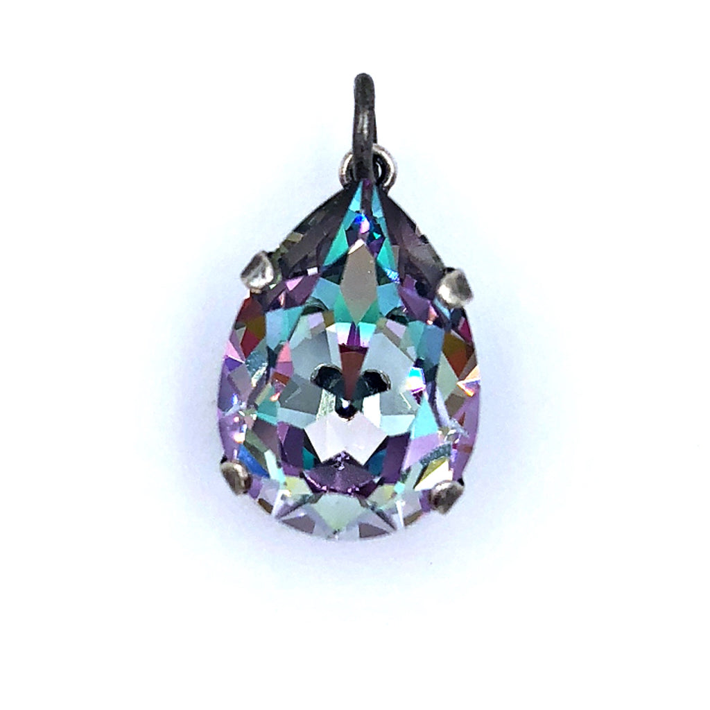 Teardrop Pendant - Spring Blossoms