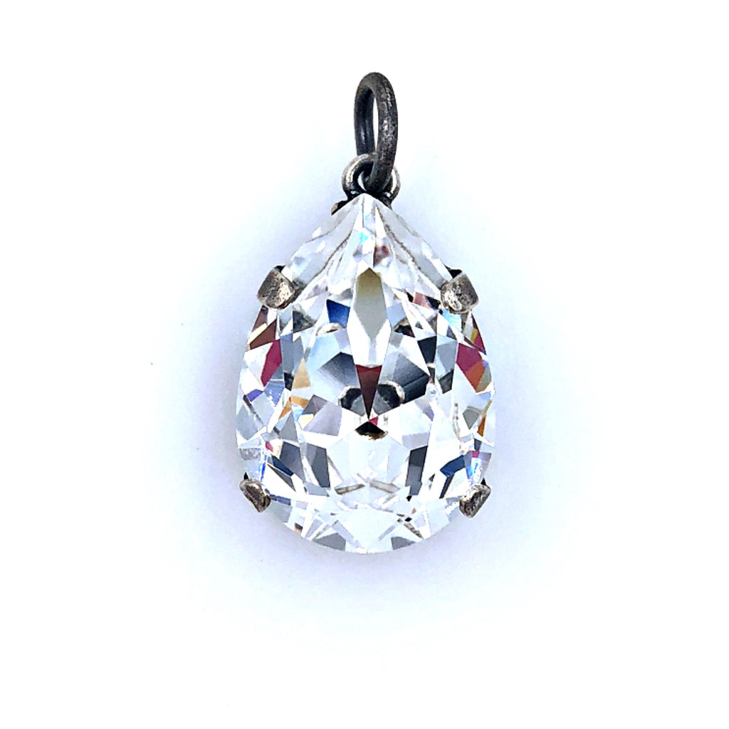 Teardrop Pendant - Diamond