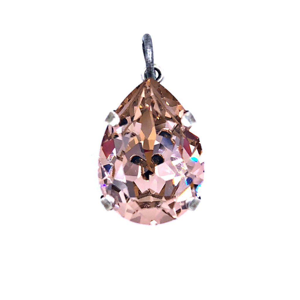 Teardrop Pendant - Blushing Bride
