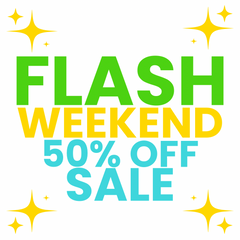 50% OFF FLASH SALE