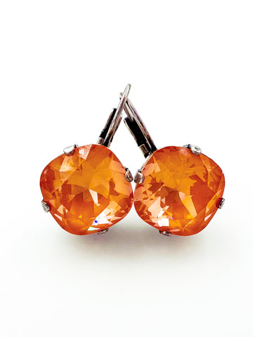 Queen Earrings - Juicy Mango