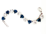 Bracelet – Sweetheart NAVY & Diamonds