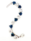 Bracelet – Sweetheart NAVY & Diamonds