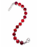 Bracelet - Duchess Red, Red Wine