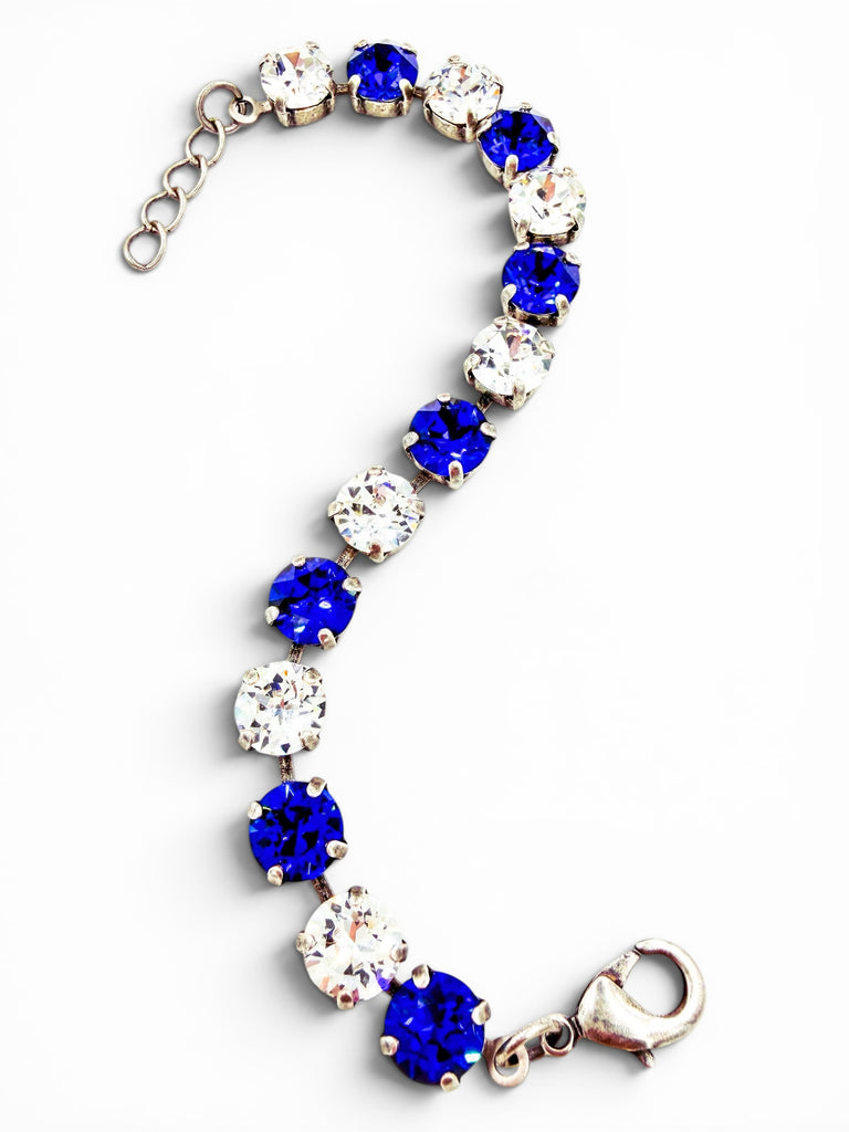 Bracelet - Duchess Go Navy! & Diamond