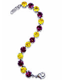Bracelet - Duchess Purple & Yellow / OHS & MN Vikings