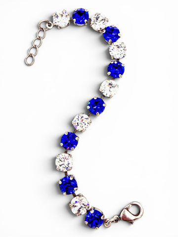 Bracelet - Duchess Go Navy! & Diamond