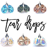 Teardrop Earrings - Midnight
