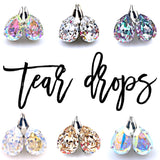 Teardrop Earrings - Fairy Dust