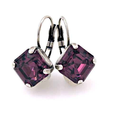 Imperial Princess Earrings - Blackberry