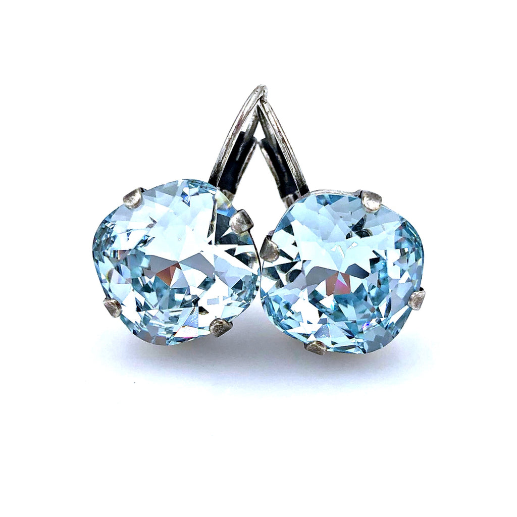 Queen Earrings - Ice Blue